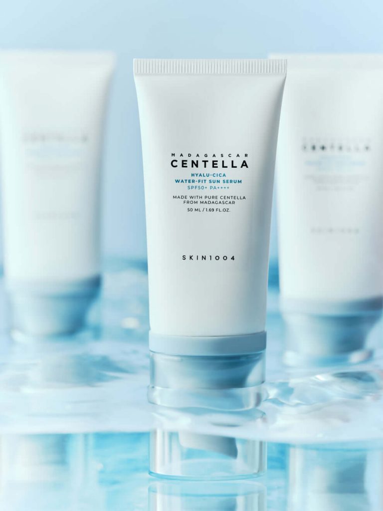 Protector Solar Facial con Ácido Hialurónico - Madagascar Centella Hyalu-Cica Water-Fit Sun Serum