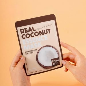 Mascarilla en velo antiedad para todo tipo de piel con Coco -  Real Coconut Essence Mask