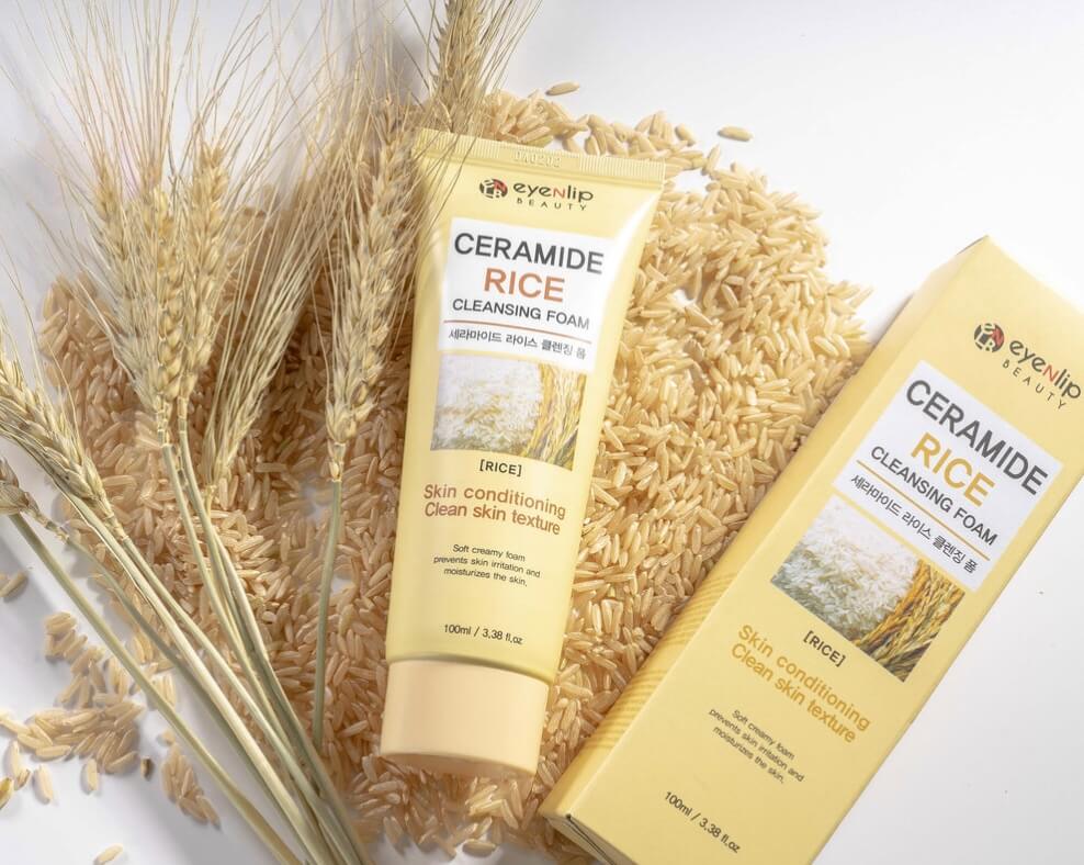 Espuma Limpiadora de Arroz con Ceramidas - Ceramide Rice Cleansing Foam